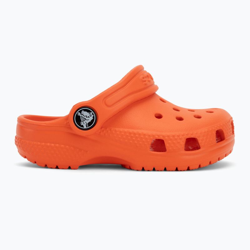 Crocs Classic Clog Kids tangerine flip-flops 3