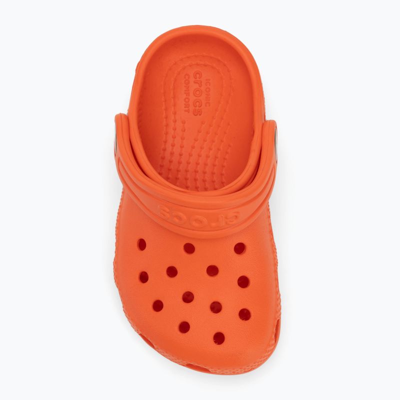 Crocs Classic Clog Kids tangerine flip-flops 6