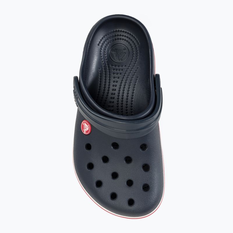 Crocs Crocband Clog Kids slides navy/red 6