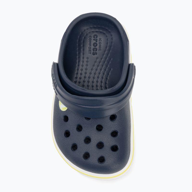 Crocs Crocband Clog Kids flip-flops navy/citrus 6