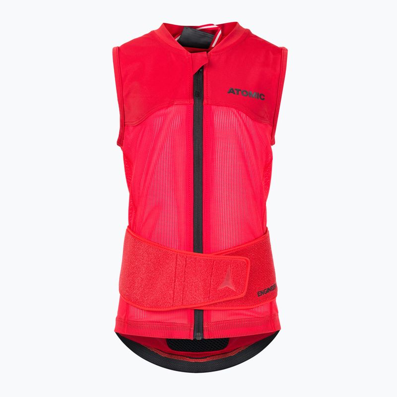 Children's ski protector Atomic Live Shield Vest JR red AN5205022