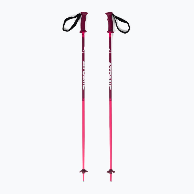 Atomic AMT children's ski poles pink AJ5005604