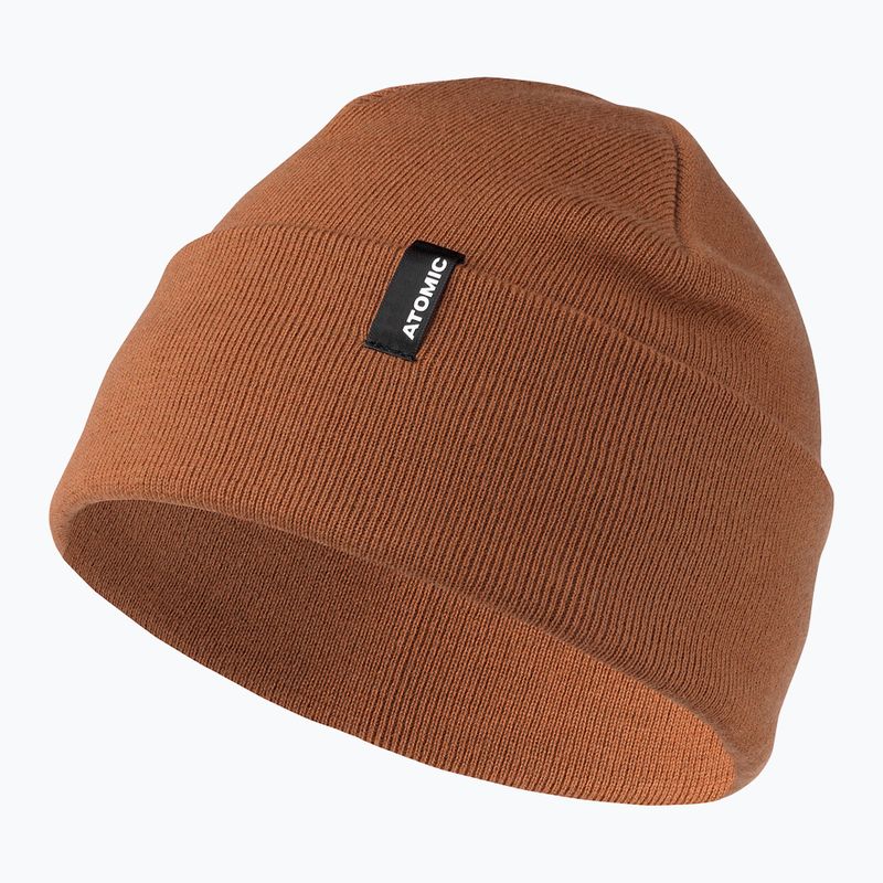 Atomic Alps Rolled Cuff Beanie brown