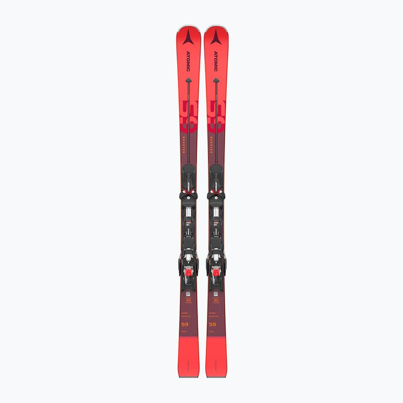 Men's Atomic Redster S9 Servotec + X12 GW downhill skis red AASS02748 10