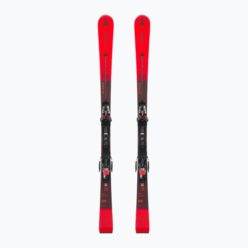 Men's Atomic Redster S9 Servotec + X12 GW downhill skis red AASS02748