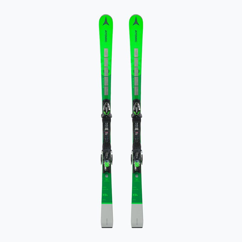 Men's Atomic Redster X9S Revoshock S + X12 GW downhill skis green AASS02756