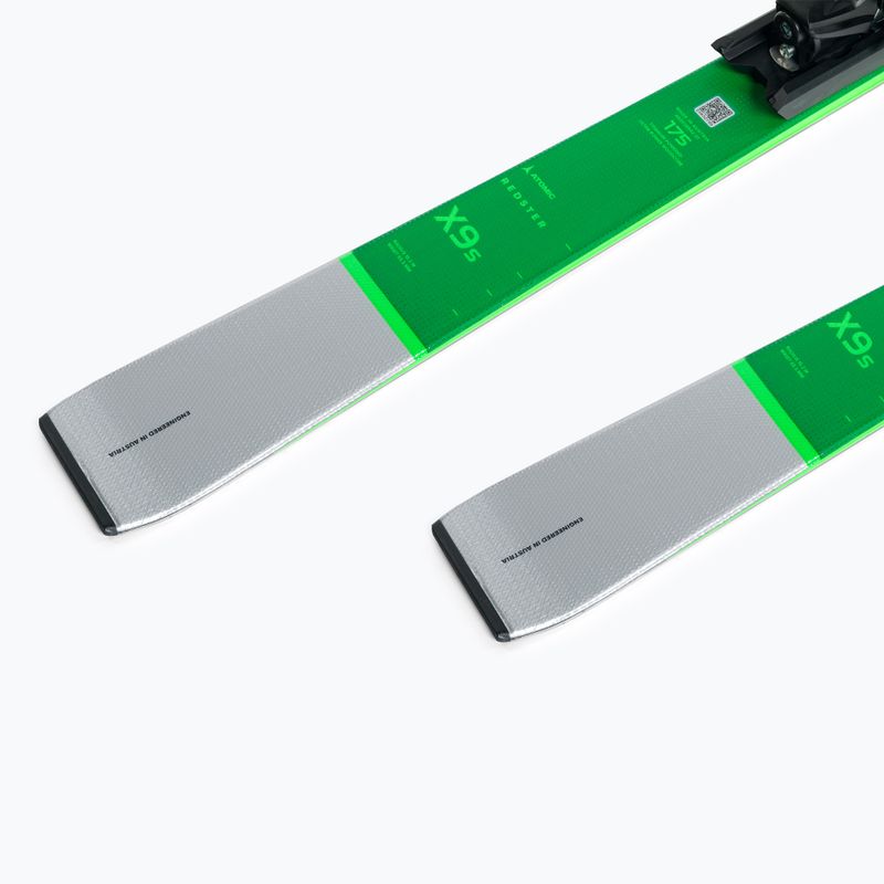 Men's Atomic Redster X9S Revo S + X12 GW downhill skis green AA0028942/AD5002122000 9