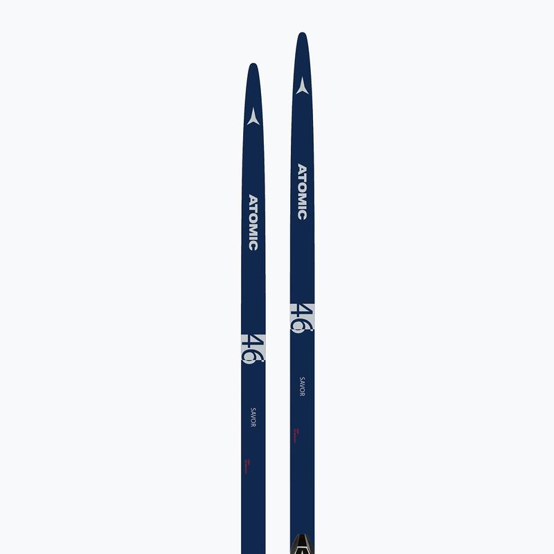 Cross-country skis Atomic Savor 46 Grip + wiązania Prolink Access CL blue/grey