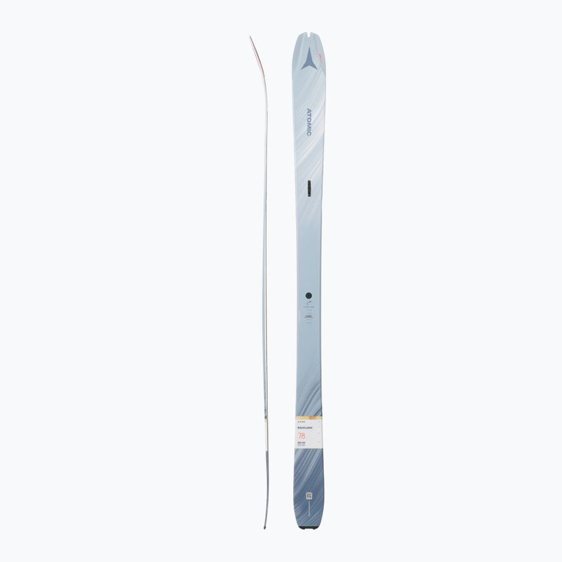 Women's skate ski Atomic Backland 78W + Skins grey AAST01928 2