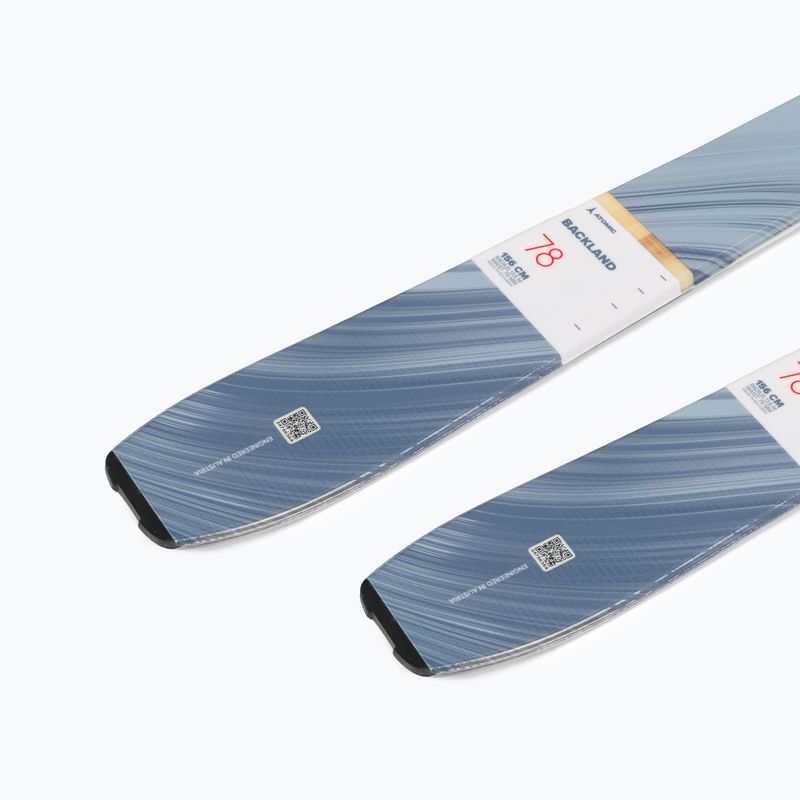 Women's skate ski Atomic Backland 78W + Skins grey AAST01928 9
