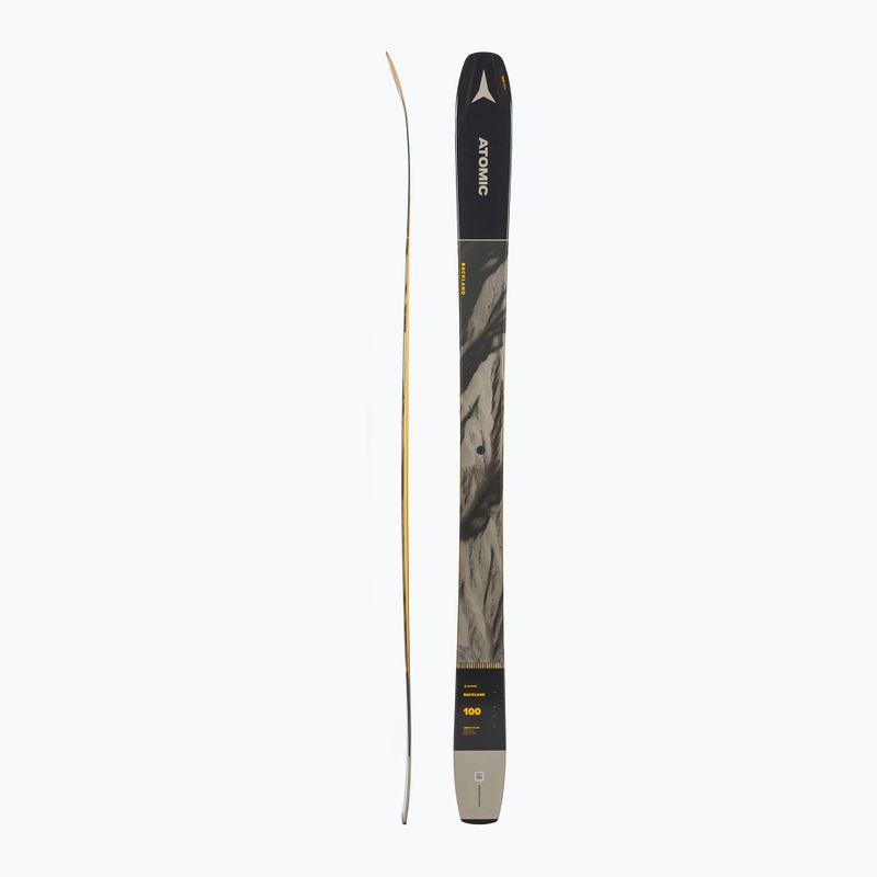 Men's Atomic Backland 100 skate ski black/grey AA0029530 2