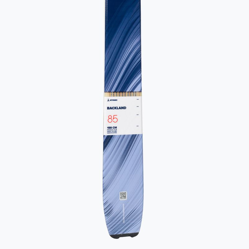 Women's skate ski Atomic Backland 85W + Skins blue AAST01924 7