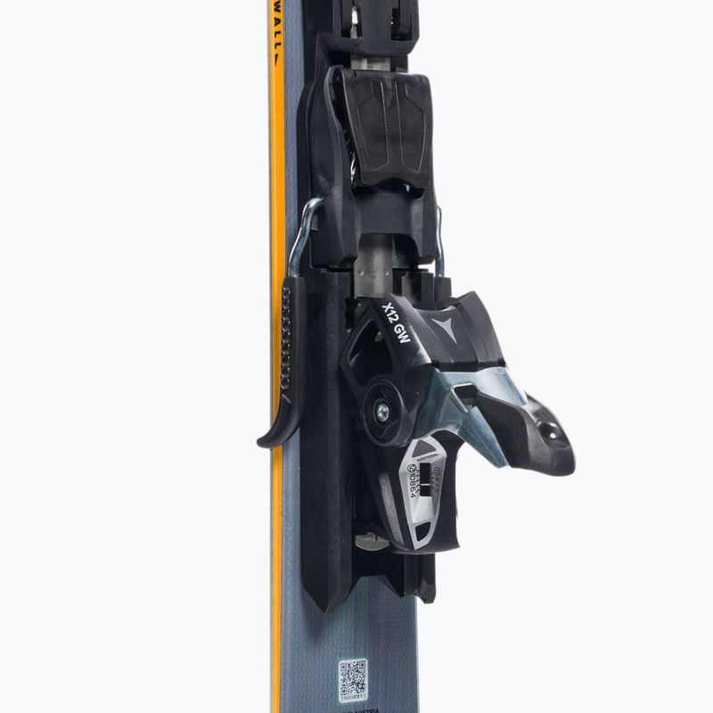 Men's Atomic Redster Q9 Revoshock S + X12 GW downhill skis black AASS03026 7