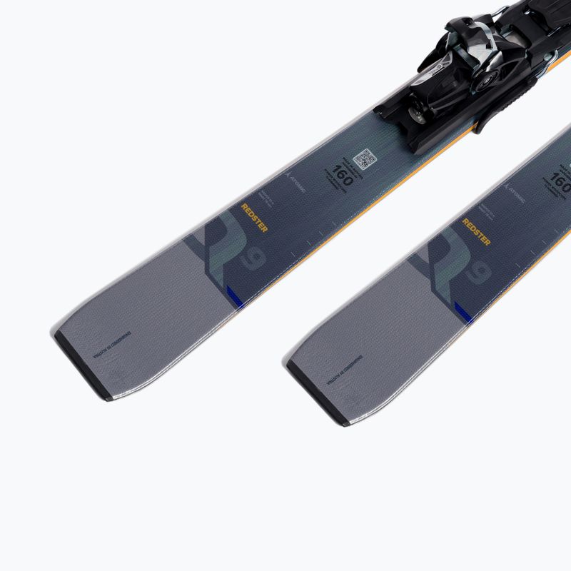 Men's Atomic Redster Q9 Revoshock S + X12 GW downhill skis black AASS03026 9