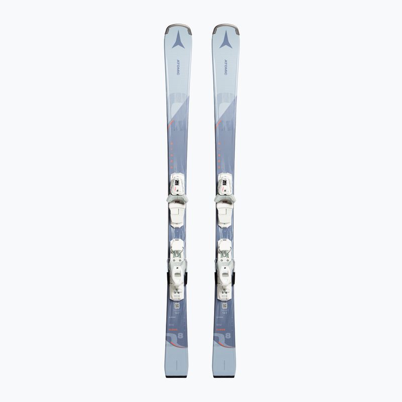 Women's downhill skis Atomic Cloud Q8 + M10 GW grey AASS03078
