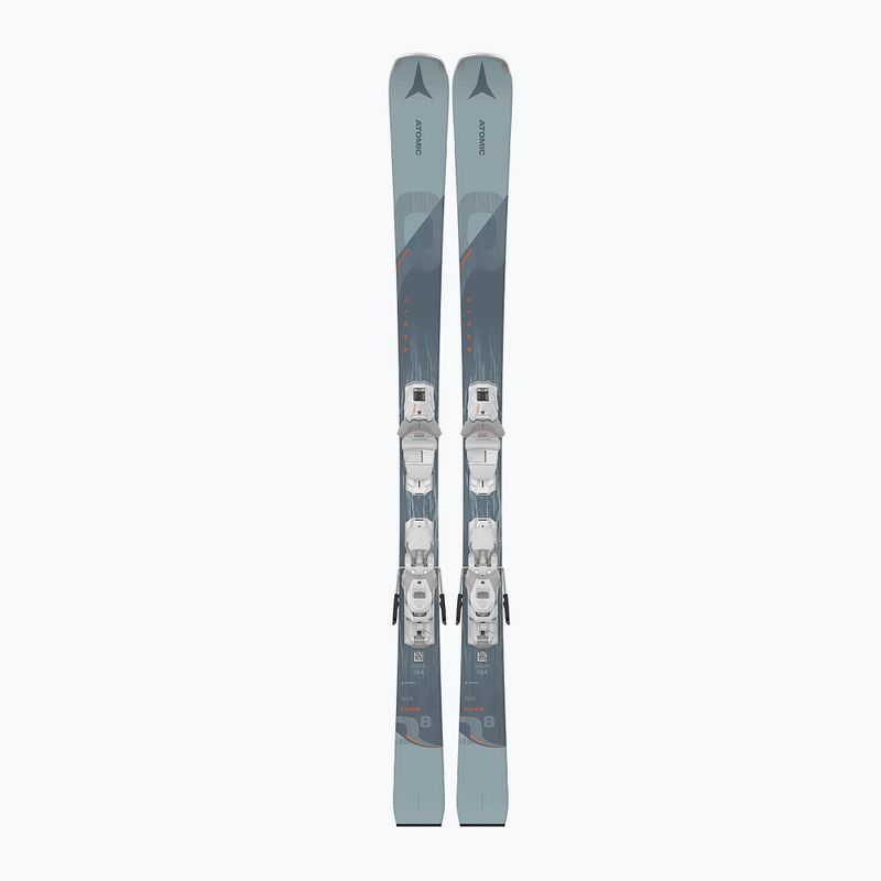 Women's downhill skis Atomic Cloud Q8 + M10 GW grey AASS03078 10