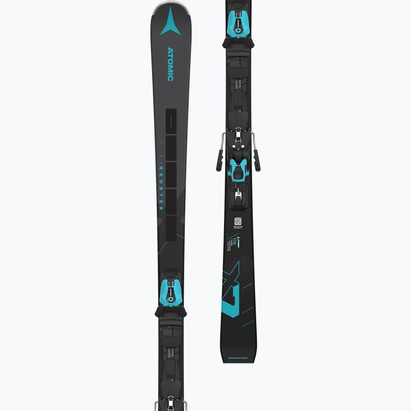 Atomic Redster X7 Revoshock C downhill ski + MI12 GW bindings black 10