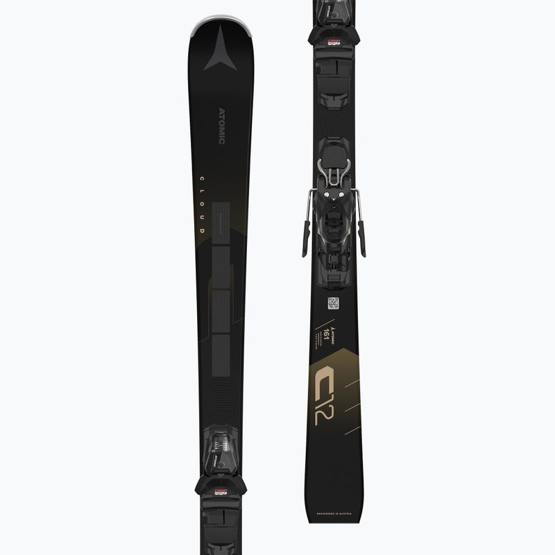 Women's skis Atomic Cloud C12 Revoshock C + bindings M10 GW black 10