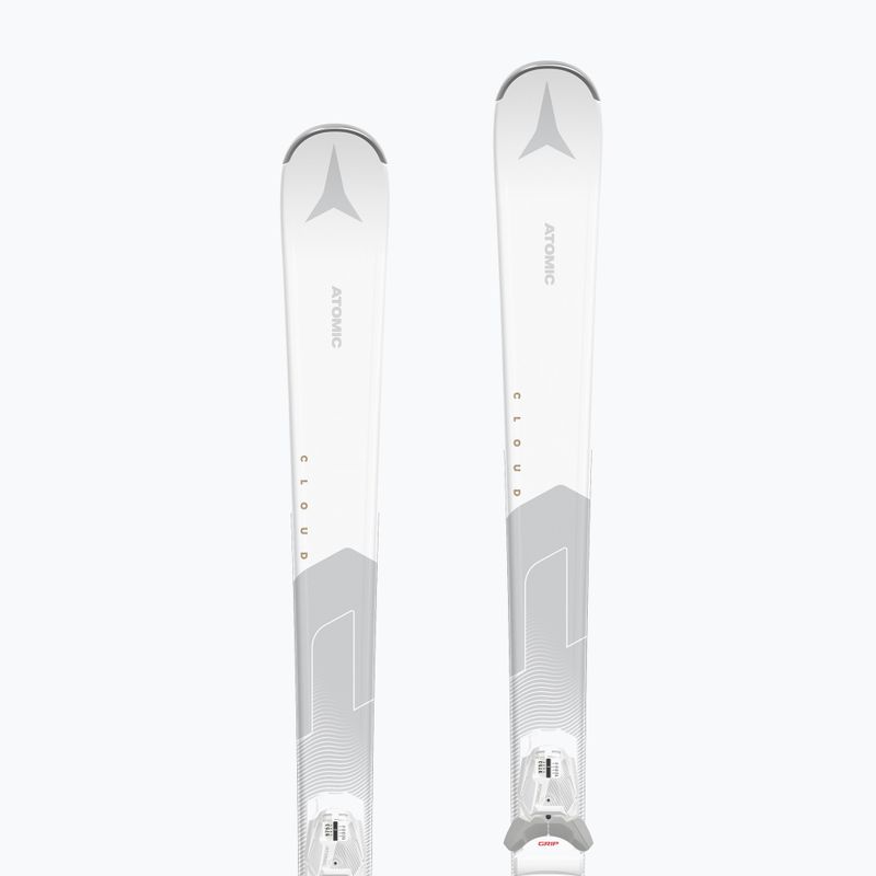 Women's downhill skis Atomic Cloud C7 White + bindings M10 GW 9