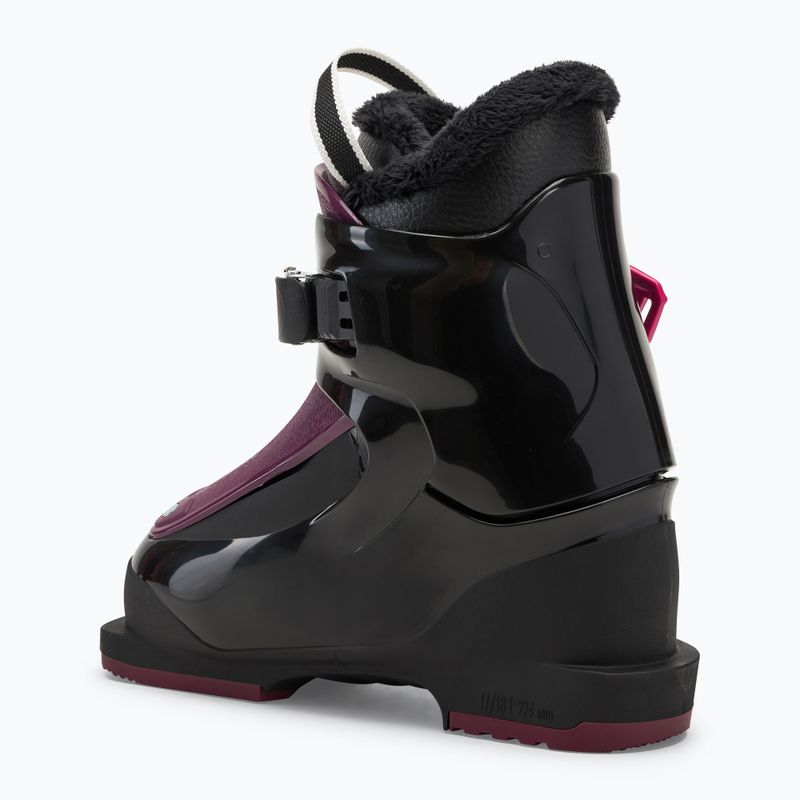Children's ski boots Atomic Hawx Kids 1 black/violet/pink 2