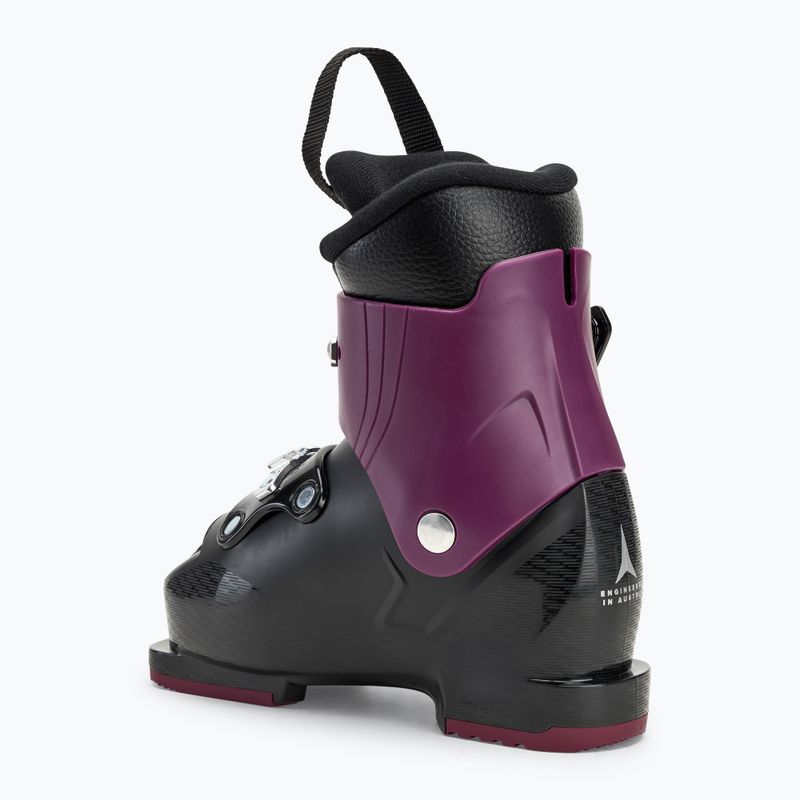 Children's ski boots Atomic Hawx Kids 2 black/violet/pink 2