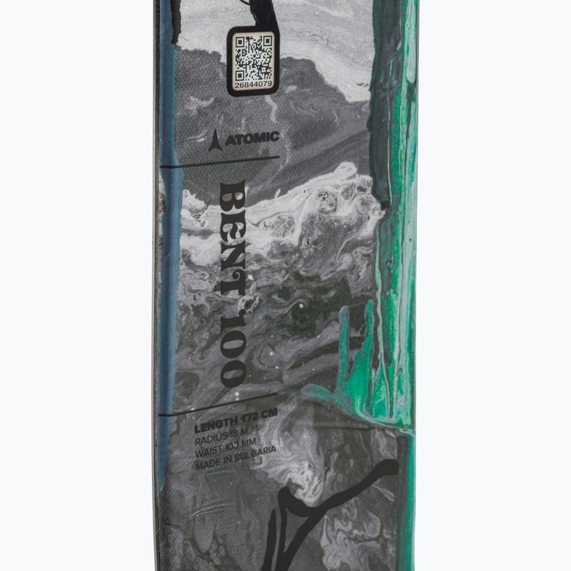 Men's Atomic Bent 100 blue/grey downhill ski 5