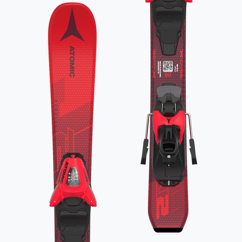 Children's downhill skis Atomic Redster J2 JTXS + bindings C5 GW 2023 red 11