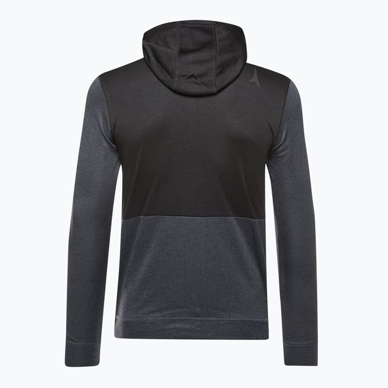 Men's Atomic Alps FZ Hoodie grey/black 2