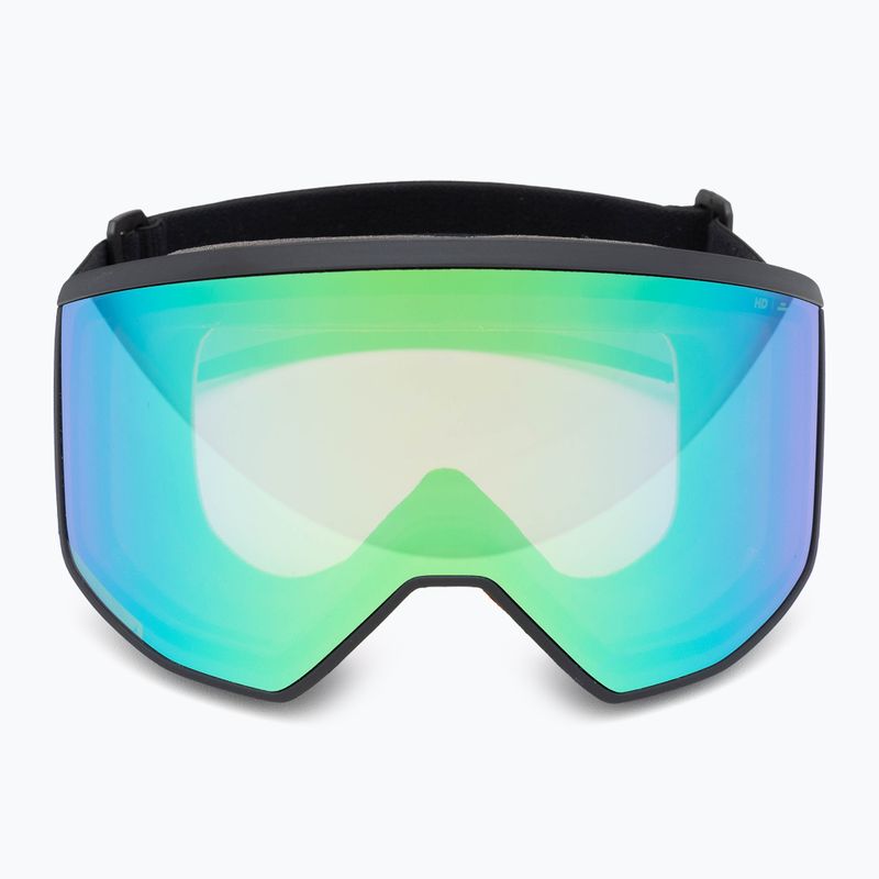 Atomic Four Pro HD all black/green ski goggles 3