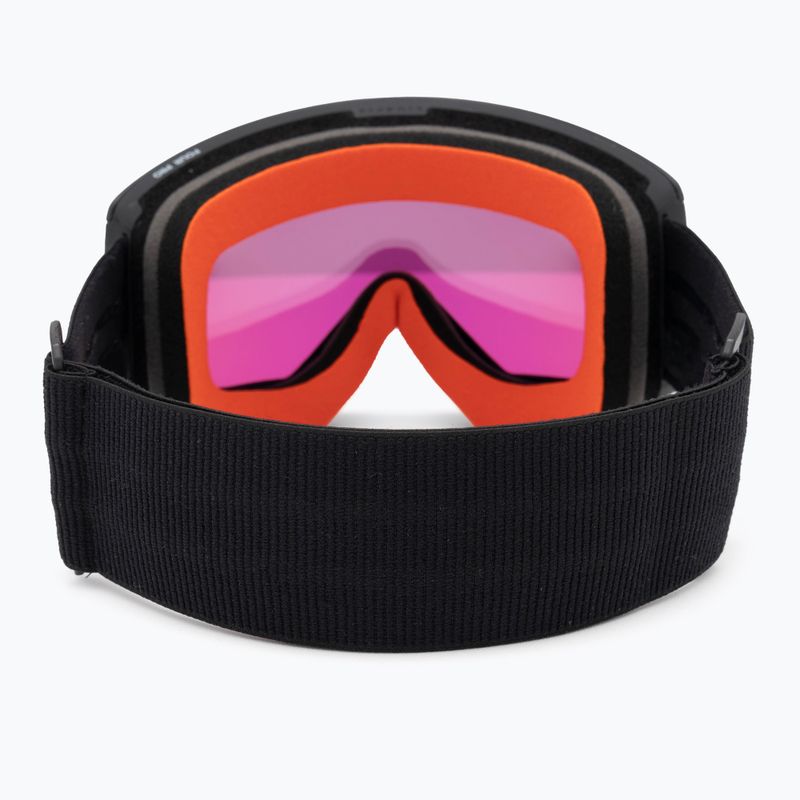 Atomic Four Pro HD all black/green ski goggles 4