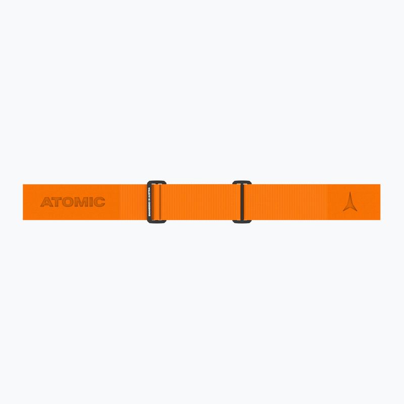 Atomic Four Pro HD orange silver ski goggles 6