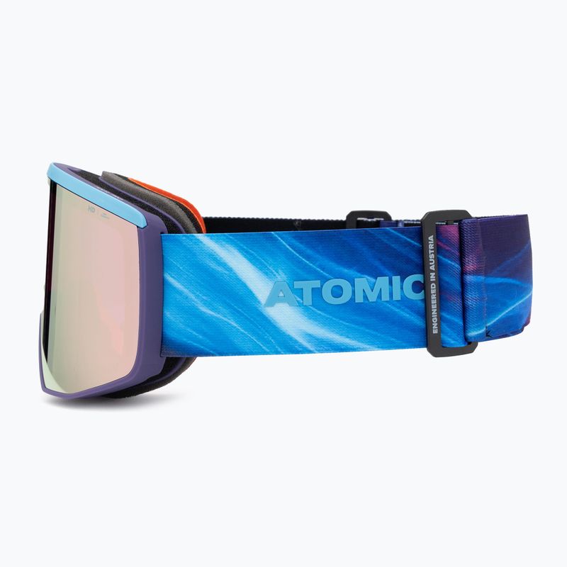 Atomic Four Pro HD black/purple/cosmos/pink copper ski goggles 5
