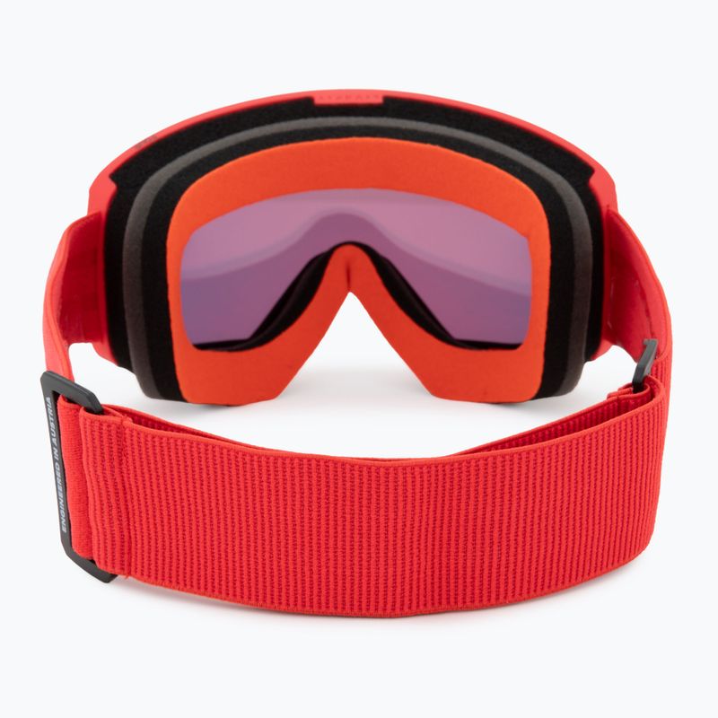 Atomic Four HD red/red hd ski goggles 2