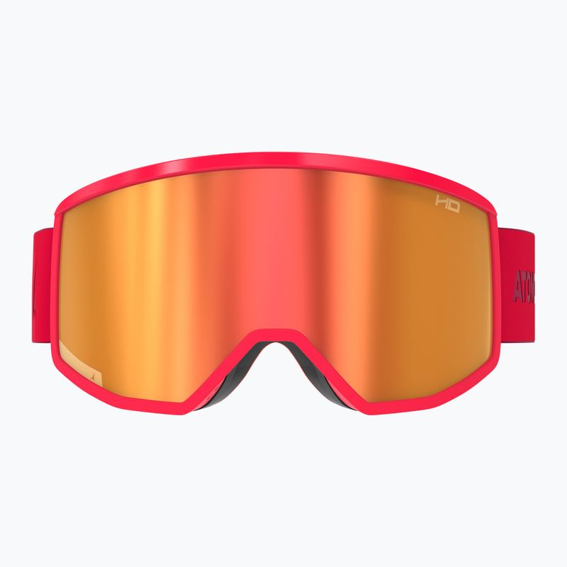 Atomic Four HD red/red hd ski goggles 2