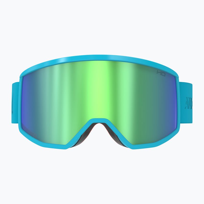 Atomic Four HD ski goggles teal blue/green hd 2
