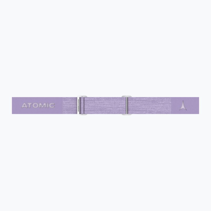 Atomic Four HD lavender/silver hd ski goggles 3