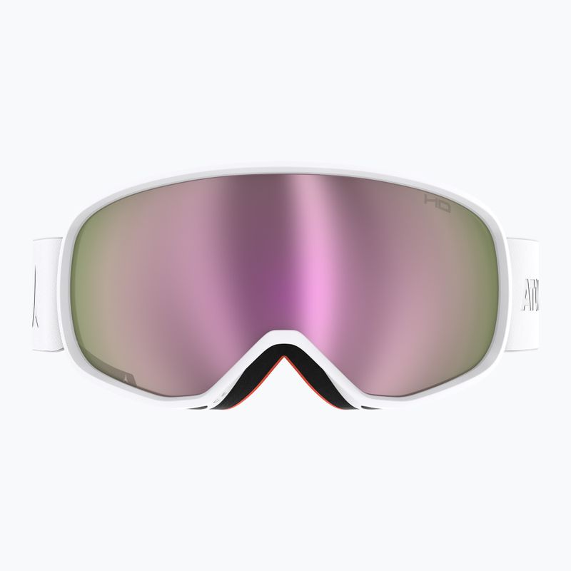 Atomic Revent HD white/pink copper ski goggles 5