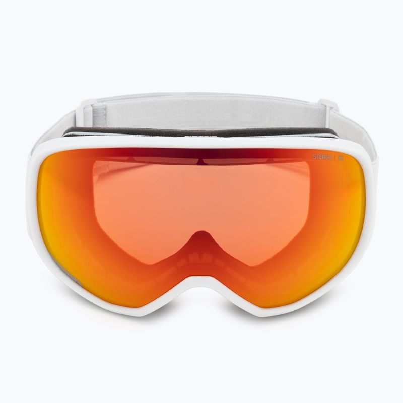 Atomic Revent Stereo light grey/red ski goggles 2