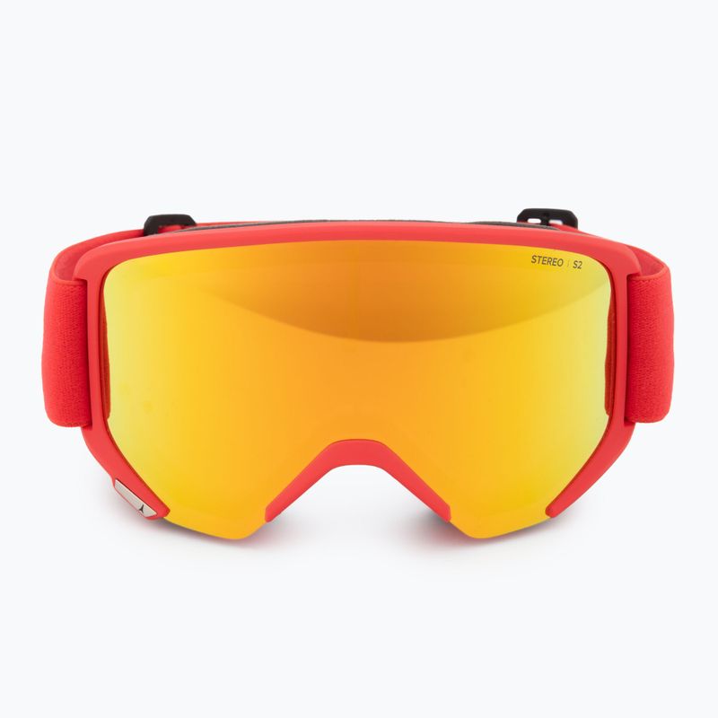 Atomic Savor Stereo red/yellow stereo ski goggles 3