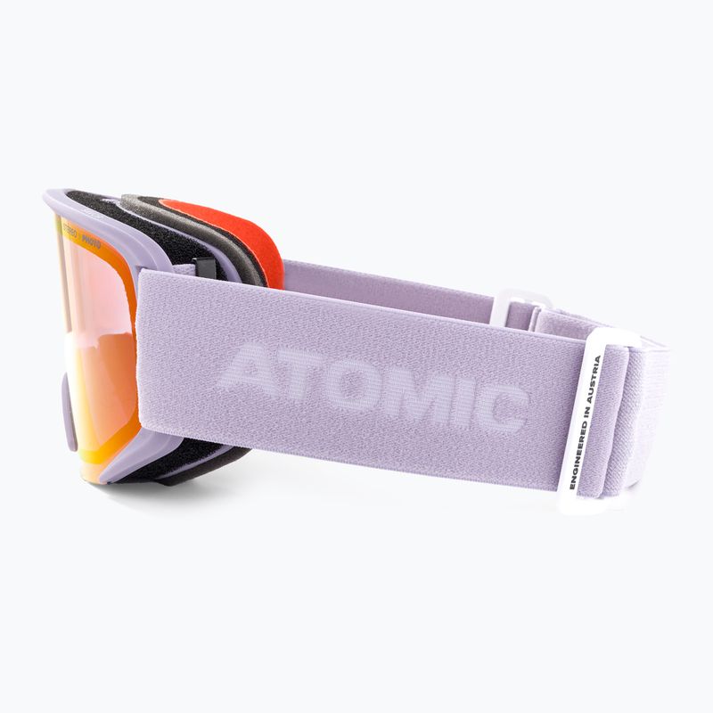 Atomic Savor Photo lavender/red ski goggles 4