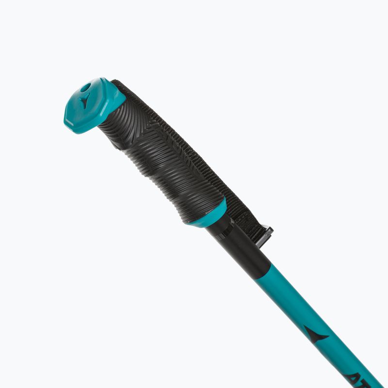 Atomic Redster X teal/blue ski poles 2
