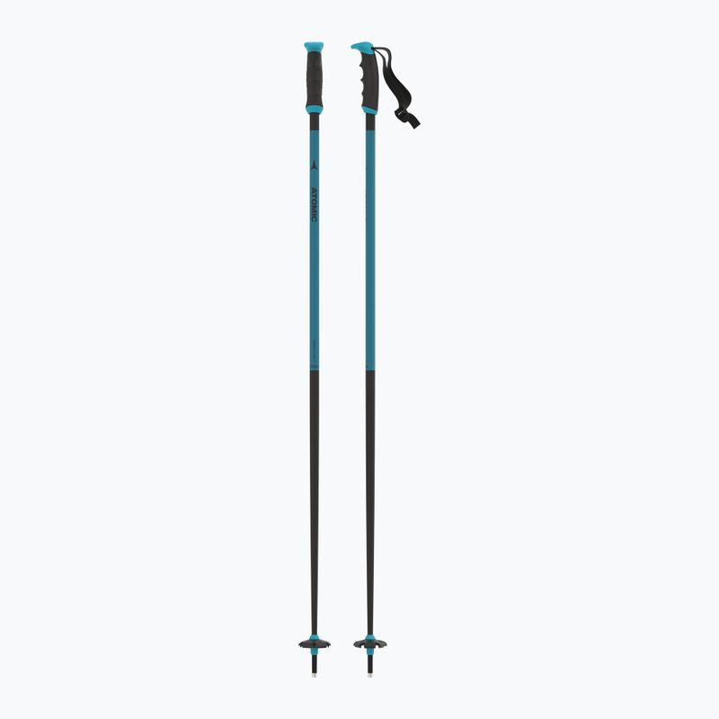 Atomic Redster X teal/blue ski poles 5