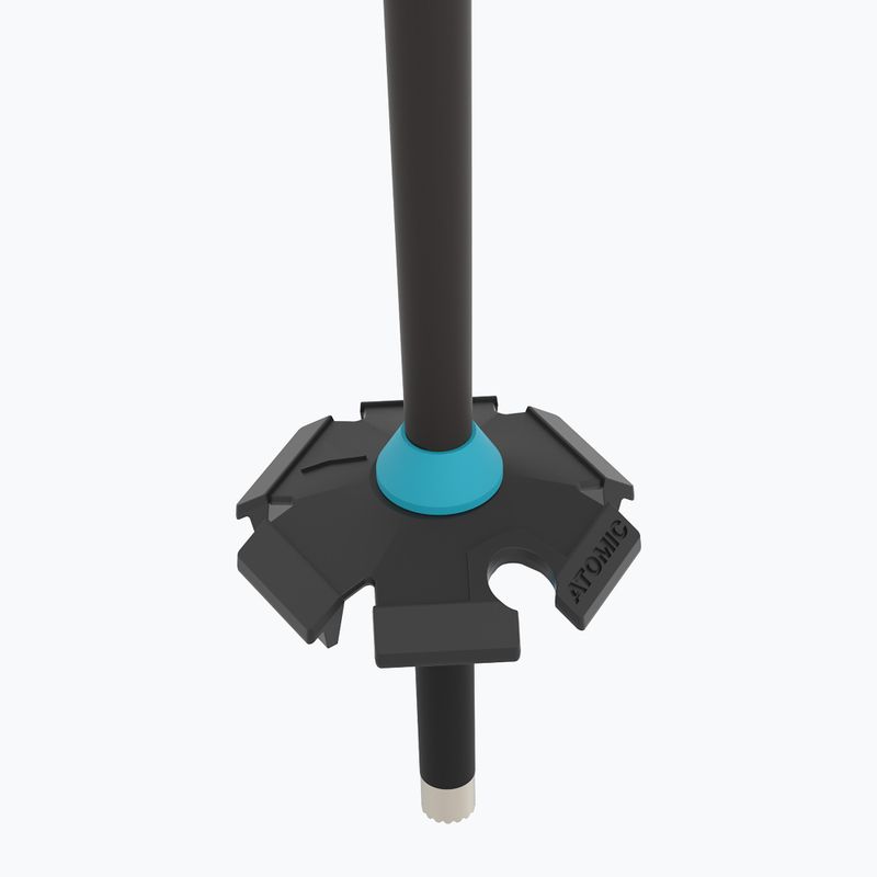 Atomic Redster X teal/blue ski poles 8