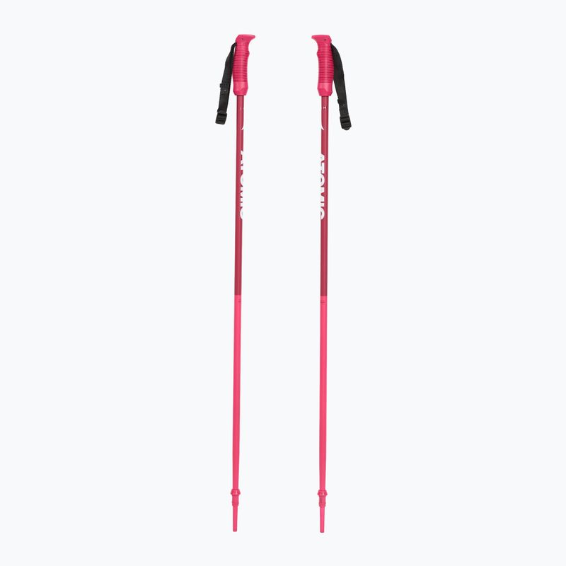 Atomic AMT JR pink children's ski poles