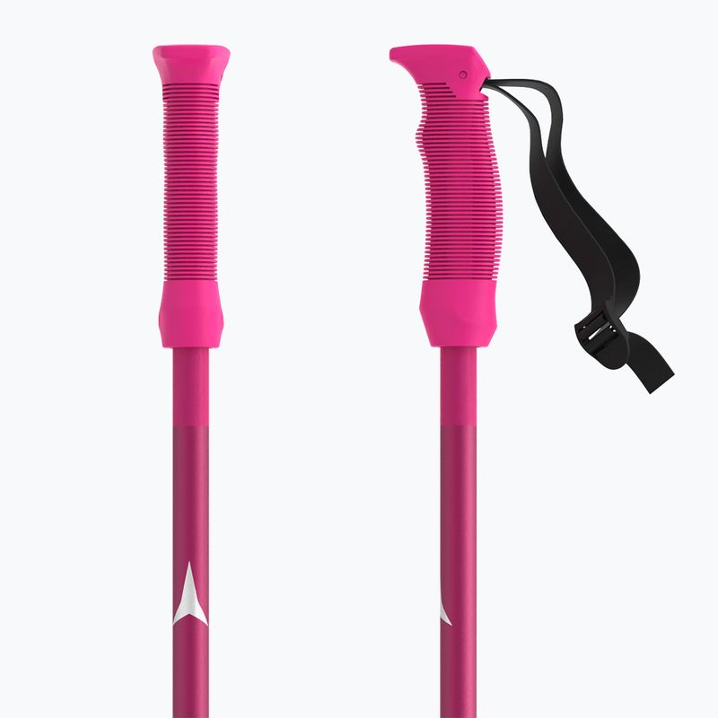 Atomic AMT JR pink children's ski poles 3