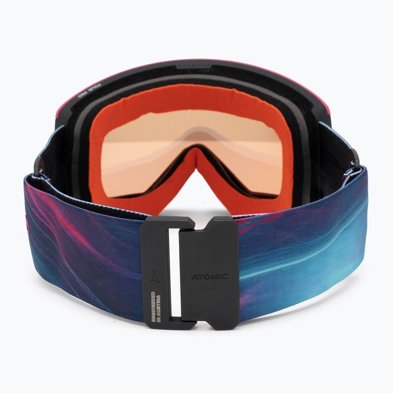 Atomic Four Pro HD Photo green/purple/cosmos/green gold ski goggles 4