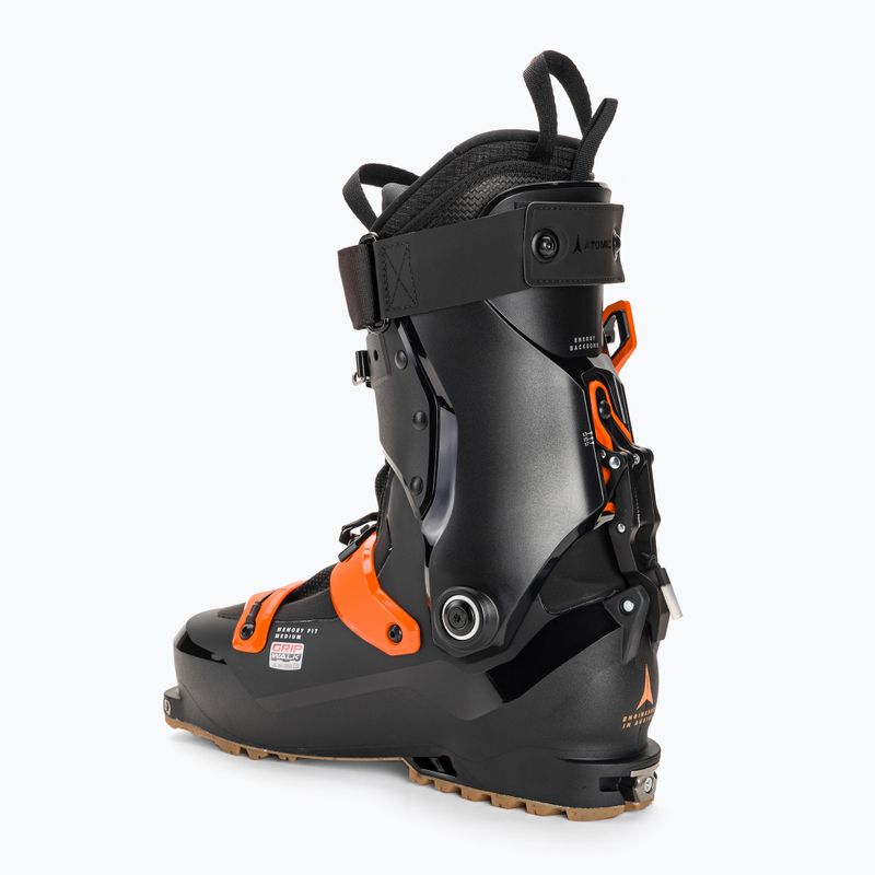 Men's Atomic Backland XTD 100 GW ski boot black/orange 2