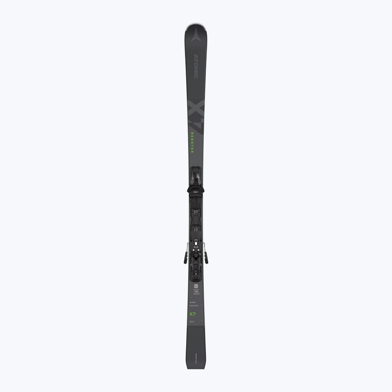 Atomic Redster X7 + M12 GW grey/green downhill skis 2