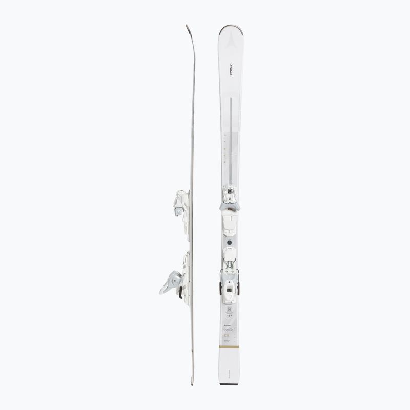 Women's downhill skis Atomic Cloud C11 + M 10 GW white 2