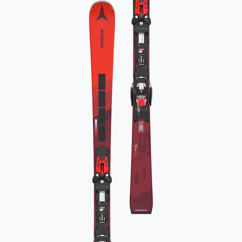 Atomic Redster S8 Revoshock C downhill ski + bindings X12 GW red 5